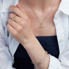 Load image into Gallery viewer, Marina Rope Knot Golden Ring