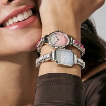 Load image into Gallery viewer, Time Oval Watch Sunray Fade Pastel Pink
