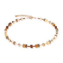 Load image into Gallery viewer, GeoCUBE® Iconic Necklace Mocha Mousse