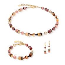 Load image into Gallery viewer, GeoCUBE® Iconic Necklace Gold Blush