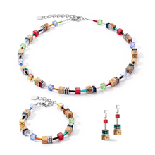 Load image into Gallery viewer, GeoCUBE® Iconic Nature Bracelet Multicolour Brown