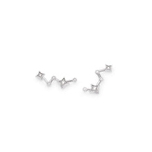 Load image into Gallery viewer, Céleste Constellation CZ Climber Stud Earrings