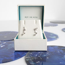 Load image into Gallery viewer, Céleste Constellation CZ Climber Stud Earrings