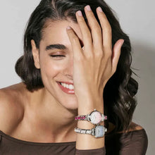 Load image into Gallery viewer, Time Oval Watch Sunray Fade Pastel Pink