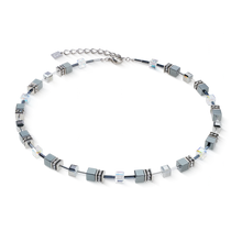 Load image into Gallery viewer, GeoCUBE® Necklace Platinum Colour