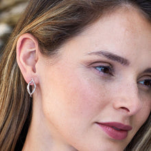 Load image into Gallery viewer, Entwine Twine Twist Link Stud Earrings