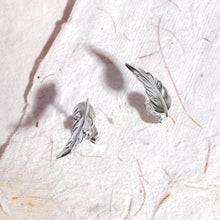 Load image into Gallery viewer, Feather Wisp Stud Earrings
