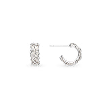 Load image into Gallery viewer, Blossom Flyte Honey Flower Chunky Hoop Earrings