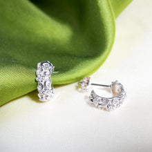 Load image into Gallery viewer, Blossom Flyte Honey Flower Chunky Hoop Earrings