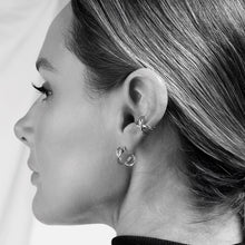 Load image into Gallery viewer, Infinity Hoop Earrings