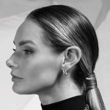 Load image into Gallery viewer, Infinity Hoop Earrings