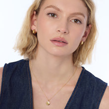 Load image into Gallery viewer, Mirage Reflect Golden Hoop Earrings