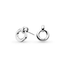 Load image into Gallery viewer, Bevel Cirque Link Stud Earrings