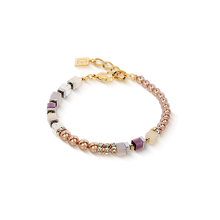 Load image into Gallery viewer, Precious Fusion Offset Bracelet Champagne-Blush