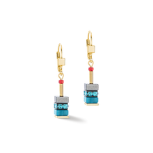 Load image into Gallery viewer, Sparkling Classic Elements Earrings Gold-Energy