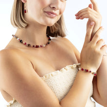 Load image into Gallery viewer, GeoCUBE® Iconic Precious Necklace Festive Red