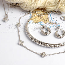 Load image into Gallery viewer, Marina Rope Band Hoop Earrings