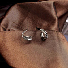Load image into Gallery viewer, Serenity Grande Stud Hoop Earrings
