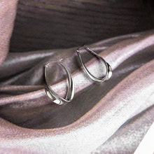 Load image into Gallery viewer, Serenity Grande Hinged Hoop Earrings