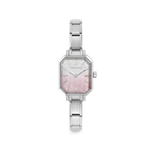 Load image into Gallery viewer, Paris Watch With Fade Glitter Pink-Silver