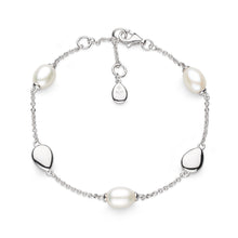 Load image into Gallery viewer, Coast Pebble Pearl Bracelet