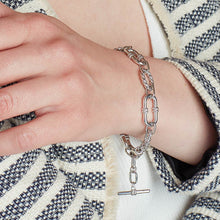 Load image into Gallery viewer, Marina Rope Link Duo Grande Twin Chain 8" Bracelet