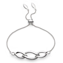 Load image into Gallery viewer, Entwine Twine Link Trio Slider Bracelet