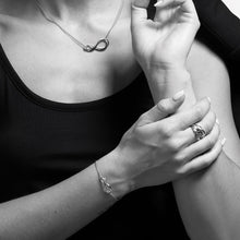 Load image into Gallery viewer, Infinity Twin Chain Necklace