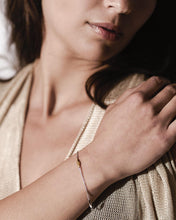 Load image into Gallery viewer, Glint Golden Two-Tone Station Bracelet
