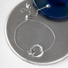 Load image into Gallery viewer, Bevel Cirque Link Pavé Toggle Bracelet