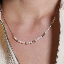 Load image into Gallery viewer, Coast Tumble Pearl FP Beaded Necklace