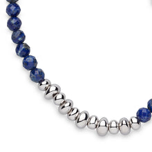 Load image into Gallery viewer, Coast Tumble Azure Gemstone Beaded Necklace