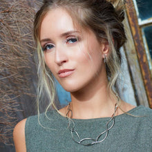 Load image into Gallery viewer, Entwine Twine Twist Statement Toggle Necklace