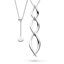 Load image into Gallery viewer, Entwine Twine Twist Trio Link Necklace
