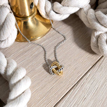 Load image into Gallery viewer, Marina Rope Knot Golden Necklace