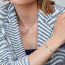Load image into Gallery viewer, Marina Rope Link Duo Golden Necklace