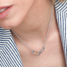 Load image into Gallery viewer, Marina Rope Link Duo Golden Necklace