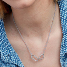 Load image into Gallery viewer, Marina Rope Link Duo Grande Twin Chain Necklace
