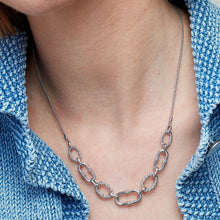 Load image into Gallery viewer, Marina Rope Link Duo Graduated Chain Necklace