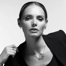 Load image into Gallery viewer, Infinity Twin Chain Necklace