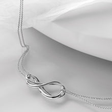 Load image into Gallery viewer, Infinity Twin Chain Necklace