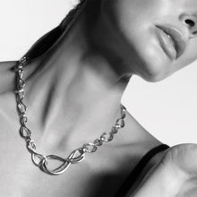 Load image into Gallery viewer, Infinity Grande Link Collar Necklace