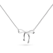 Load image into Gallery viewer, Serenity Ribbon Bow Necklace
