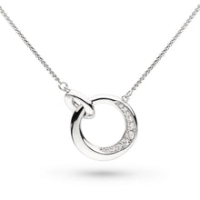 Load image into Gallery viewer, Bevel Cirque Link Pavé Necklace