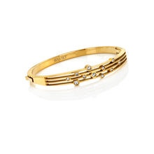 Load image into Gallery viewer, Halo Waterproof Bangle - Gold Plated