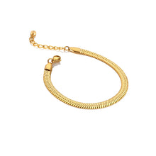 Load image into Gallery viewer, Snake Waterproof Bracelet - Gold Plated