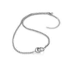 Load image into Gallery viewer, Interlocking Circles Waterproof Necklace