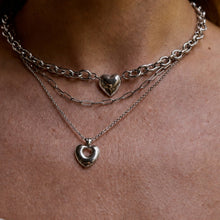 Load image into Gallery viewer, Chunky Heart Waterproof Necklace