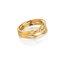 Load image into Gallery viewer, HD X Golden Edit String Ring
