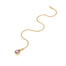 Load image into Gallery viewer, HD X Golden Edit Amethyst Pendant